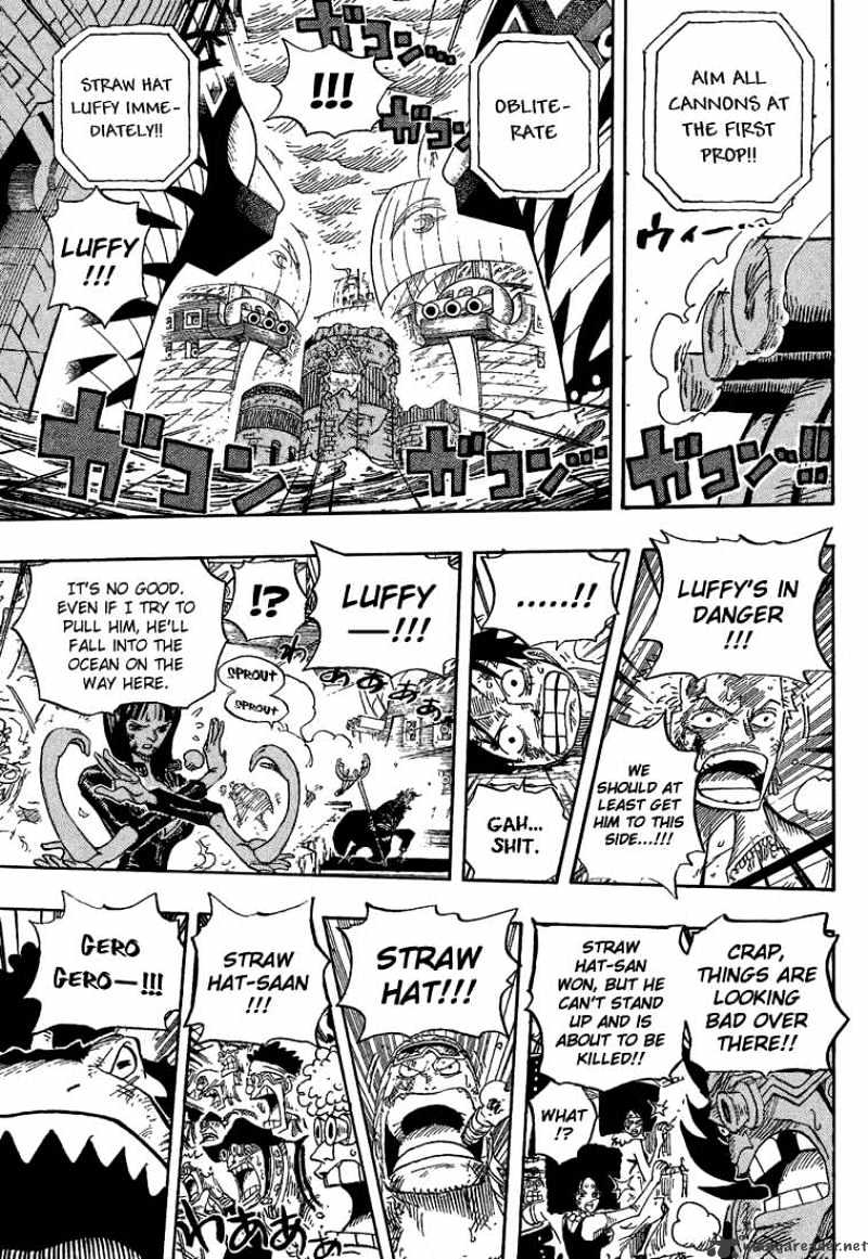 One Piece - Chapter 428 : Let S Go Back