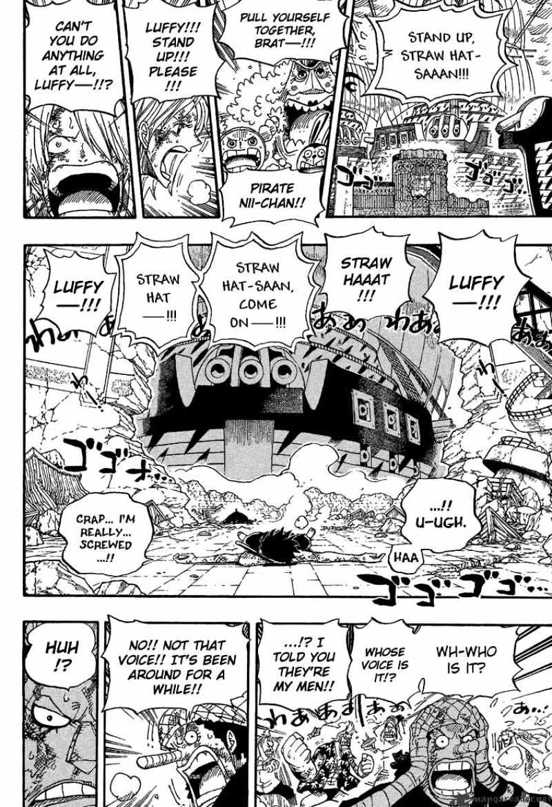 One Piece - Chapter 428 : Let S Go Back