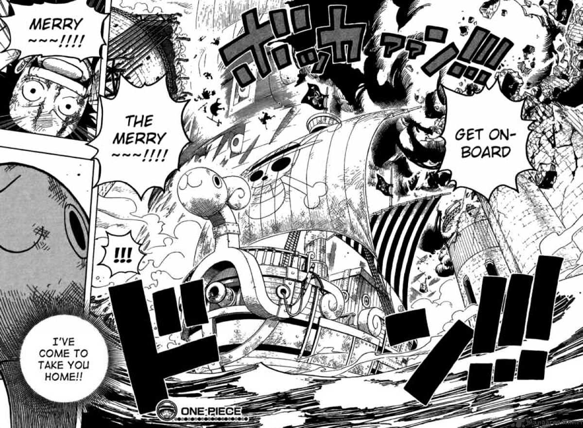 One Piece - Chapter 428 : Let S Go Back