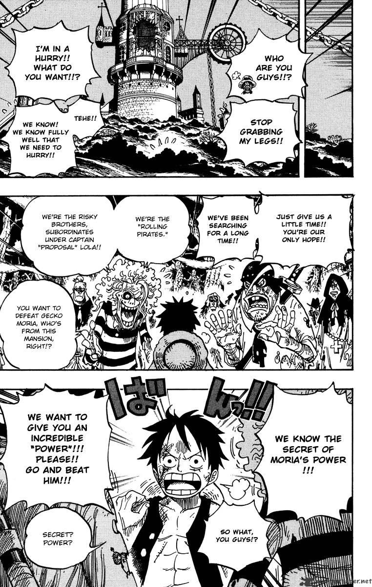 One Piece - Chapter 475 : The Forest Pirates