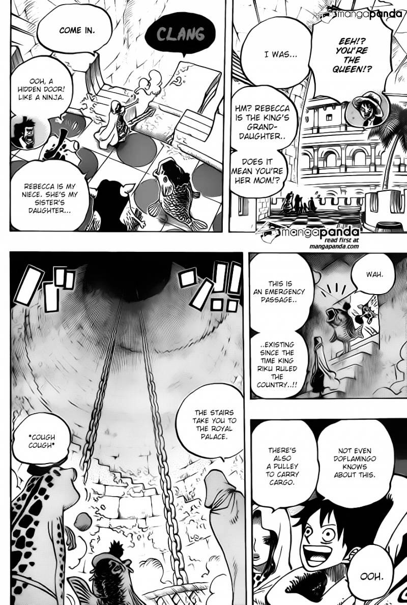 One Piece - Chapter 735 : Fujitora S Intentions