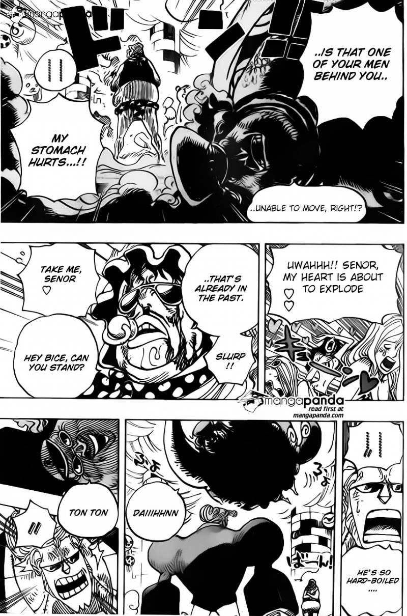 One Piece - Chapter 735 : Fujitora S Intentions