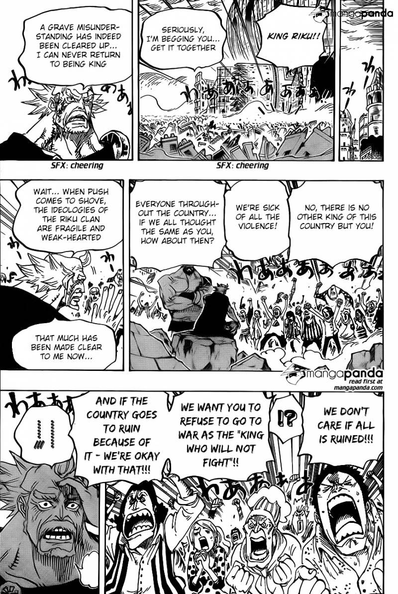 One Piece - Chapter 792 : Kneeling Down