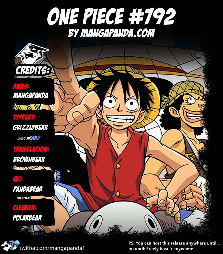 One Piece - Chapter 792 : Kneeling Down