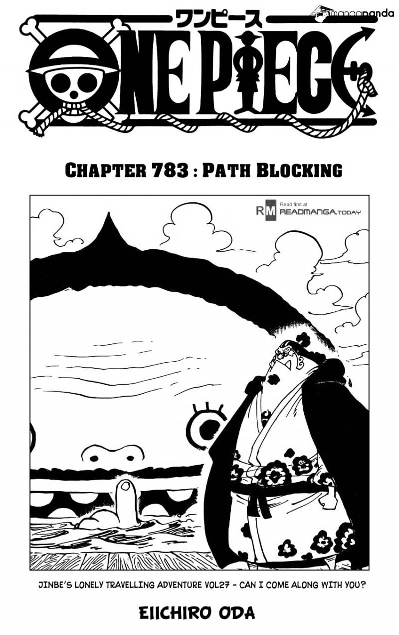 One Piece - Chapter 783 : Path Blocking