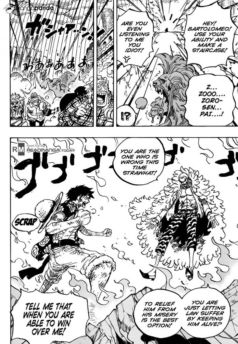 One Piece - Chapter 783 : Path Blocking