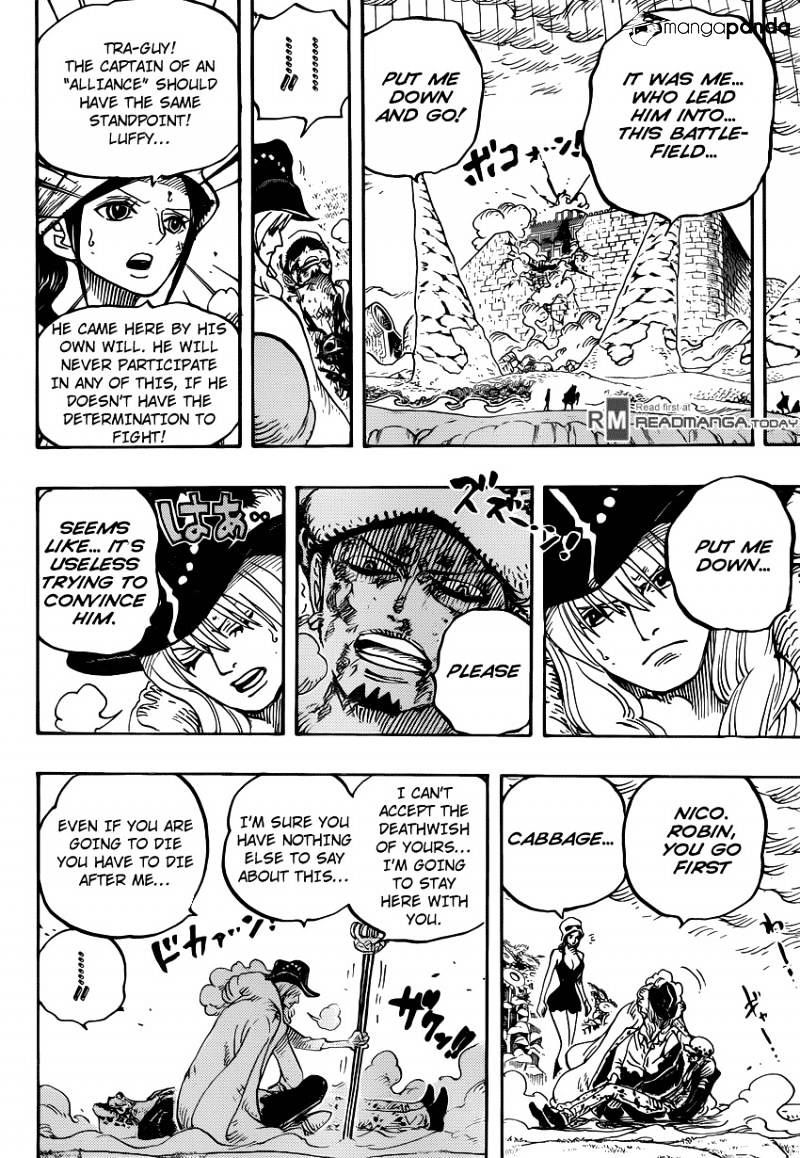 One Piece - Chapter 783 : Path Blocking