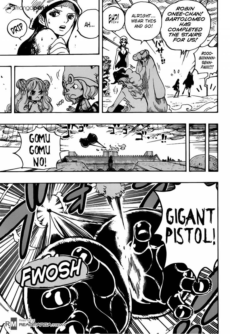 One Piece - Chapter 783 : Path Blocking