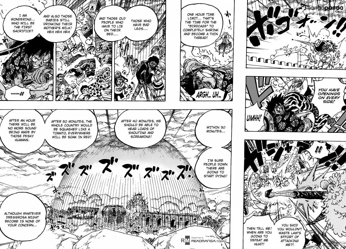 One Piece - Chapter 783 : Path Blocking