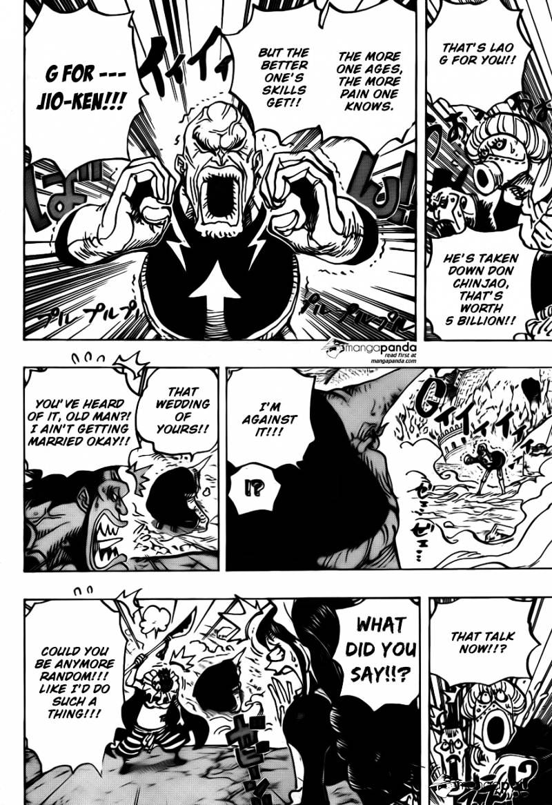 One Piece - Chapter 771 : Sai, Leader Of The Happo Navy