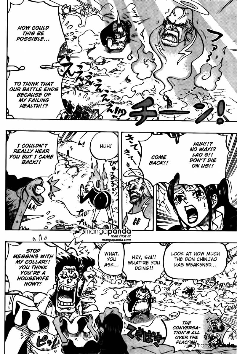 One Piece - Chapter 771 : Sai, Leader Of The Happo Navy