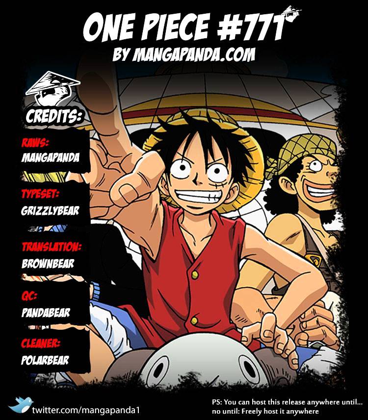 One Piece - Chapter 771 : Sai, Leader Of The Happo Navy