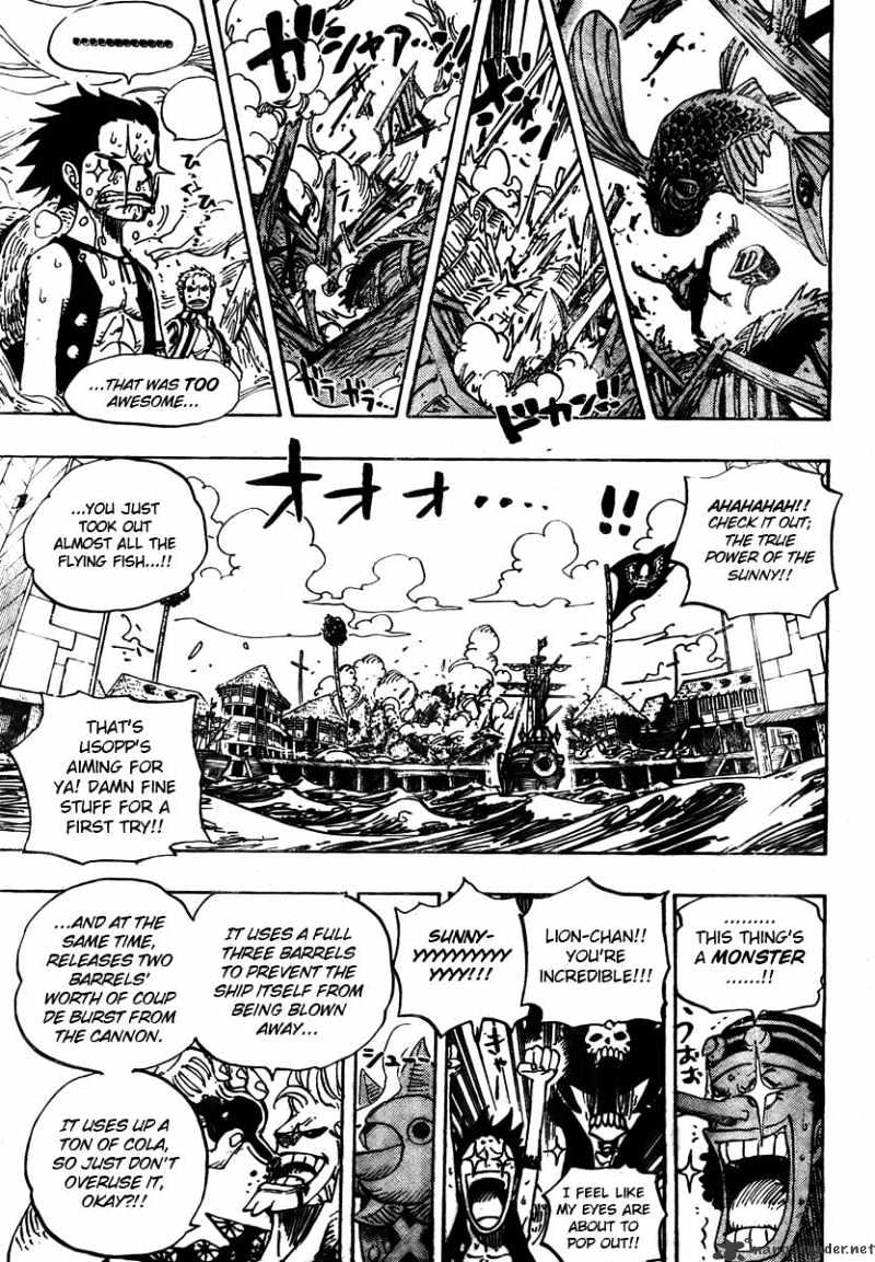 One Piece - Chapter 495 : The Gaon Canon