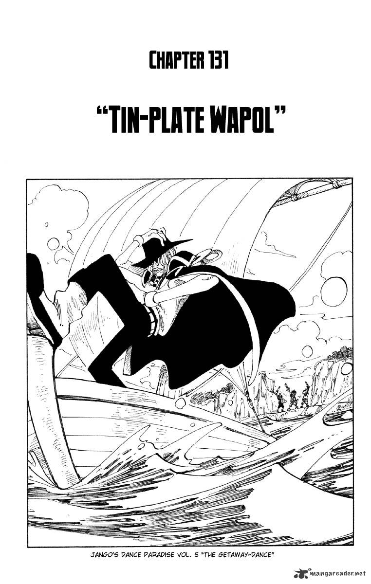 One Piece - Chapter 131 : Tin-Plate Wapol