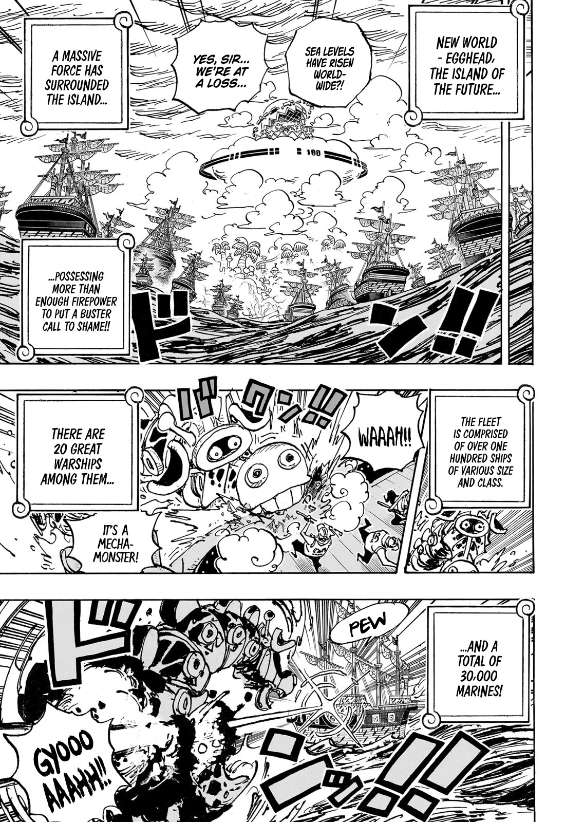 One Piece - Chapter 1089: Under Siege