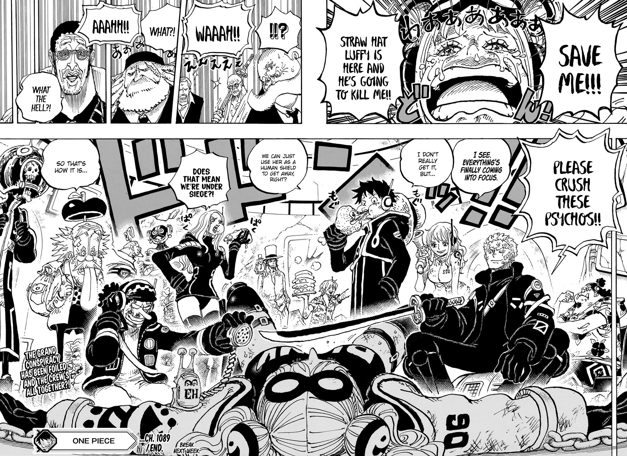 One Piece - Chapter 1089: Under Siege