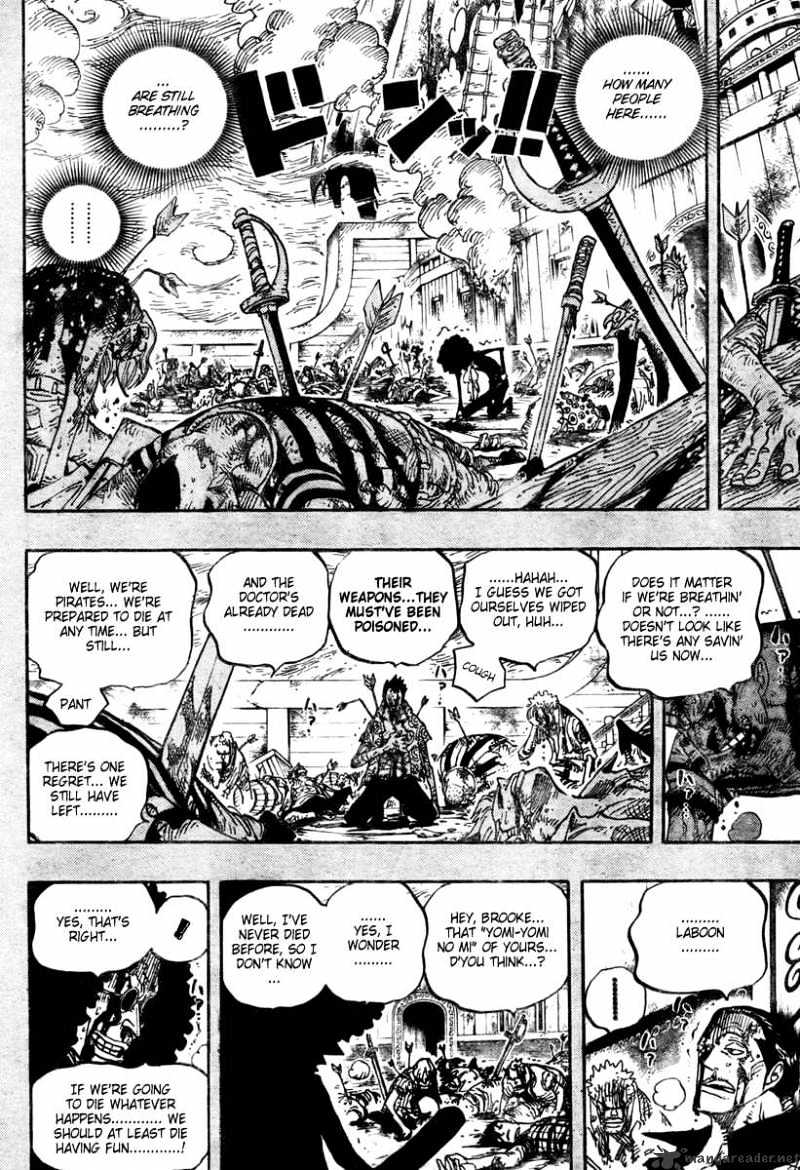 One Piece - Chapter 488 : Song Of Life