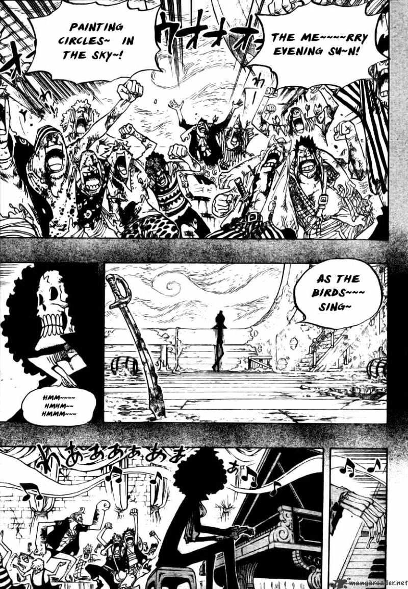 One Piece - Chapter 488 : Song Of Life