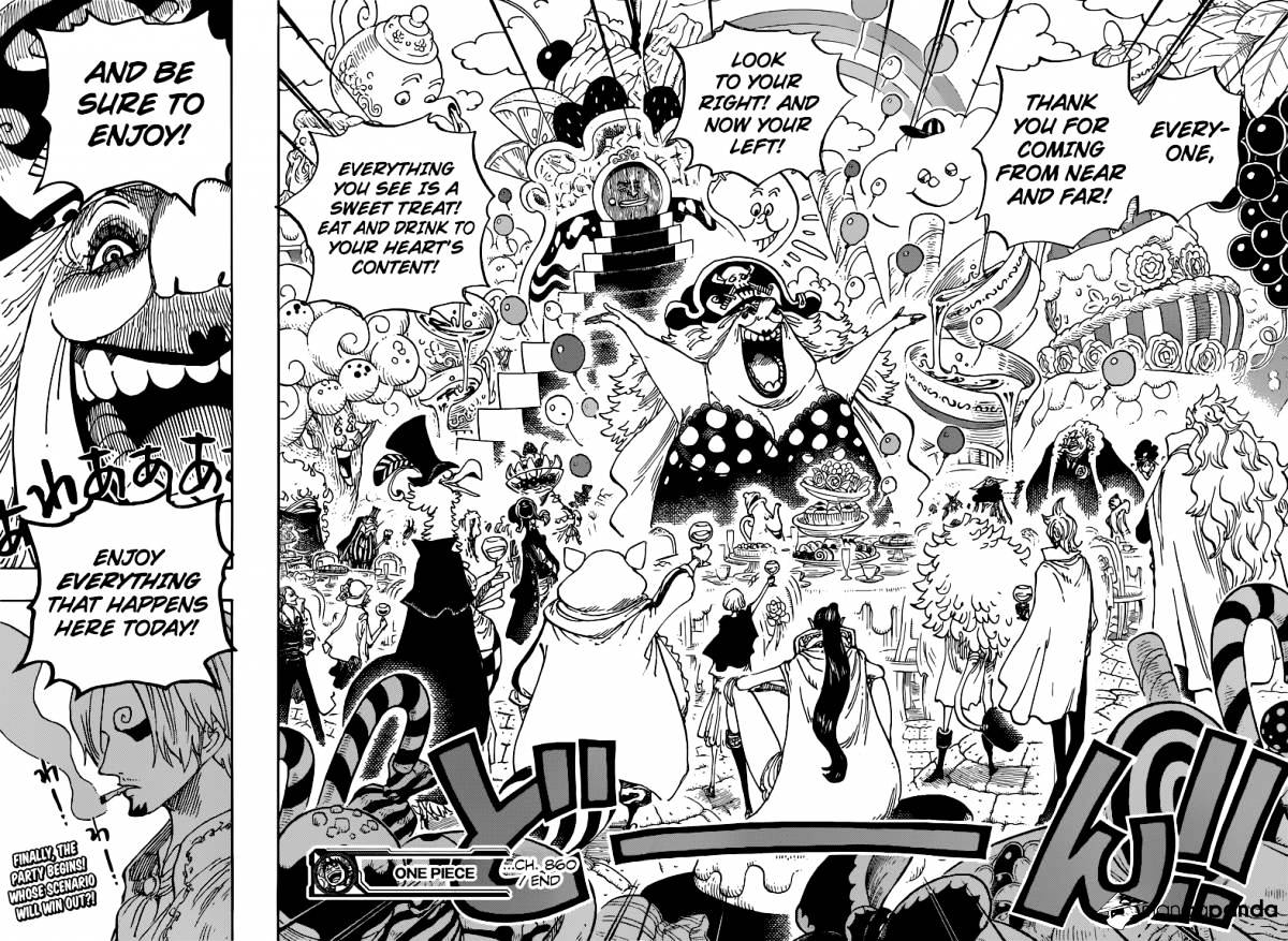 One Piece - Chapter 860 : The Party Begins At 10