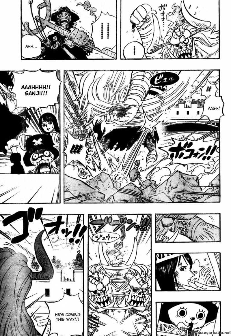 One Piece - Chapter 470 : Oz Vs The Strawhat Crew