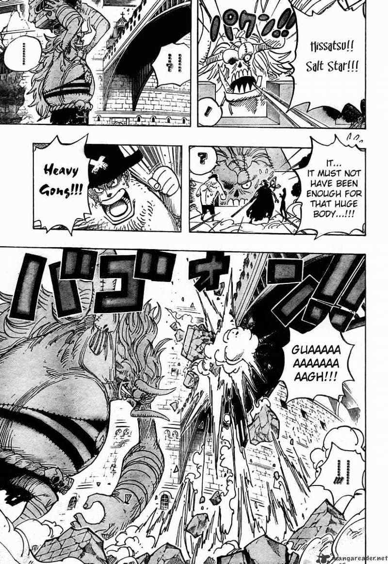 One Piece - Chapter 470 : Oz Vs The Strawhat Crew