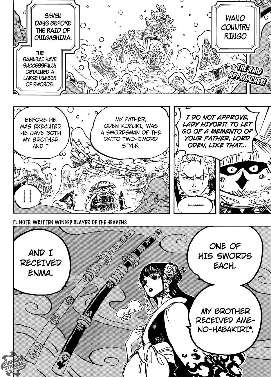 One Piece - Chapter 954: Like A Dragon Growing Wings