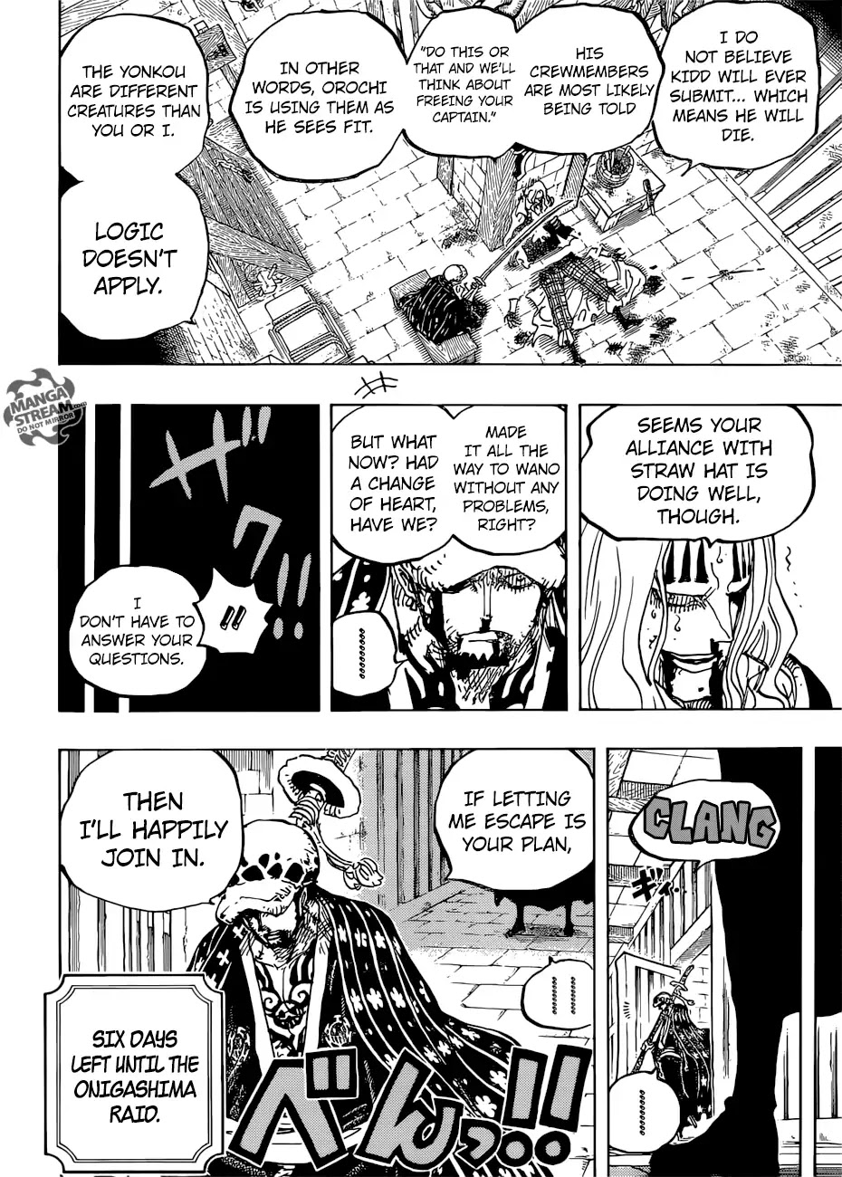 One Piece - Chapter 954: Like A Dragon Growing Wings