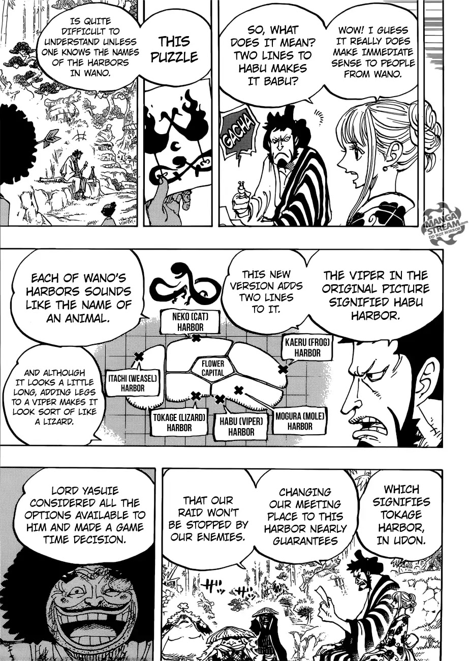 One Piece - Chapter 954: Like A Dragon Growing Wings