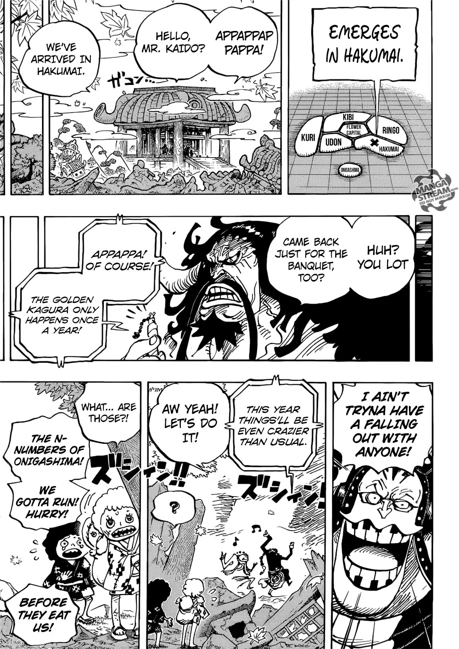 One Piece - Chapter 954: Like A Dragon Growing Wings