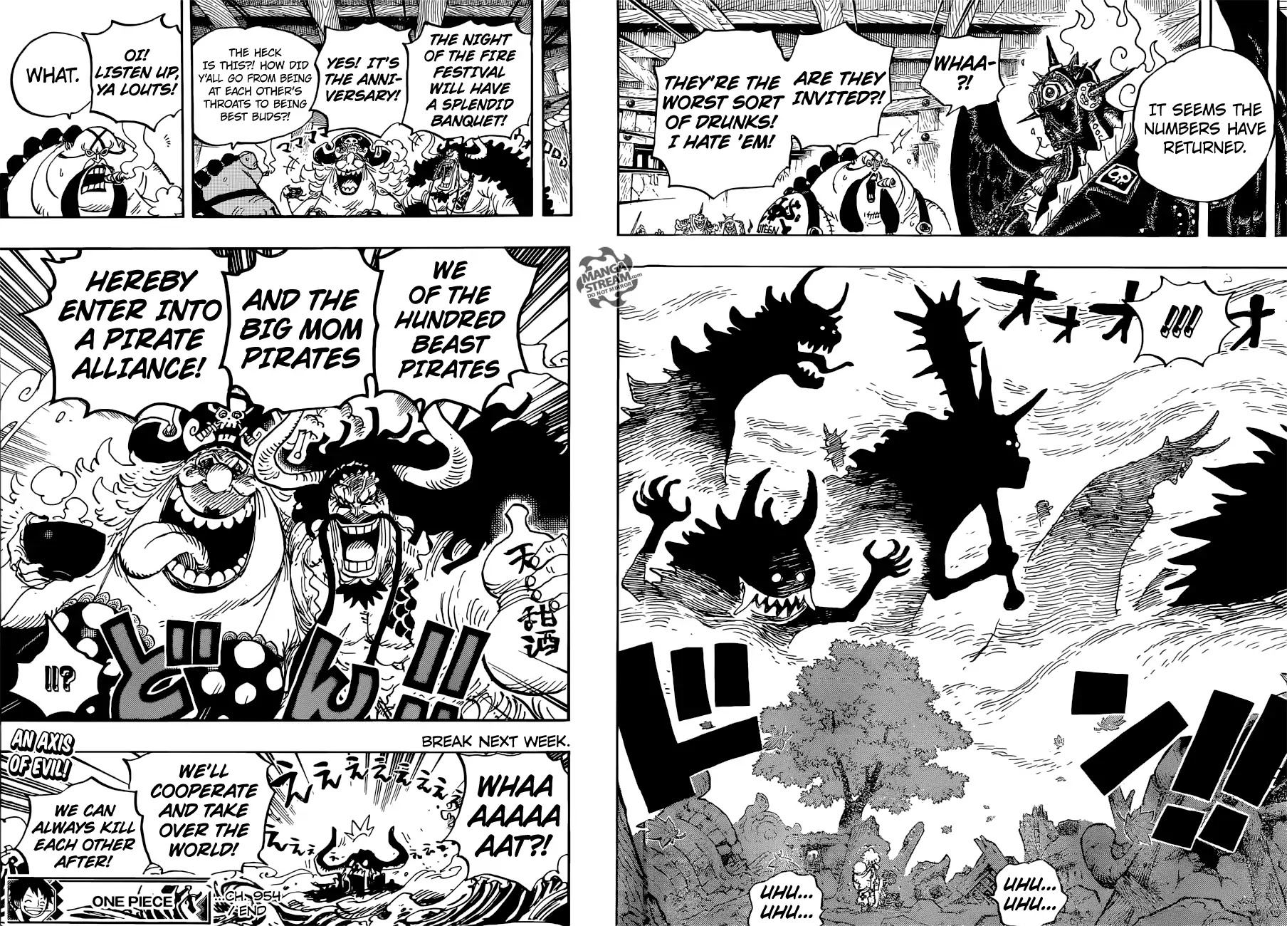 One Piece - Chapter 954: Like A Dragon Growing Wings