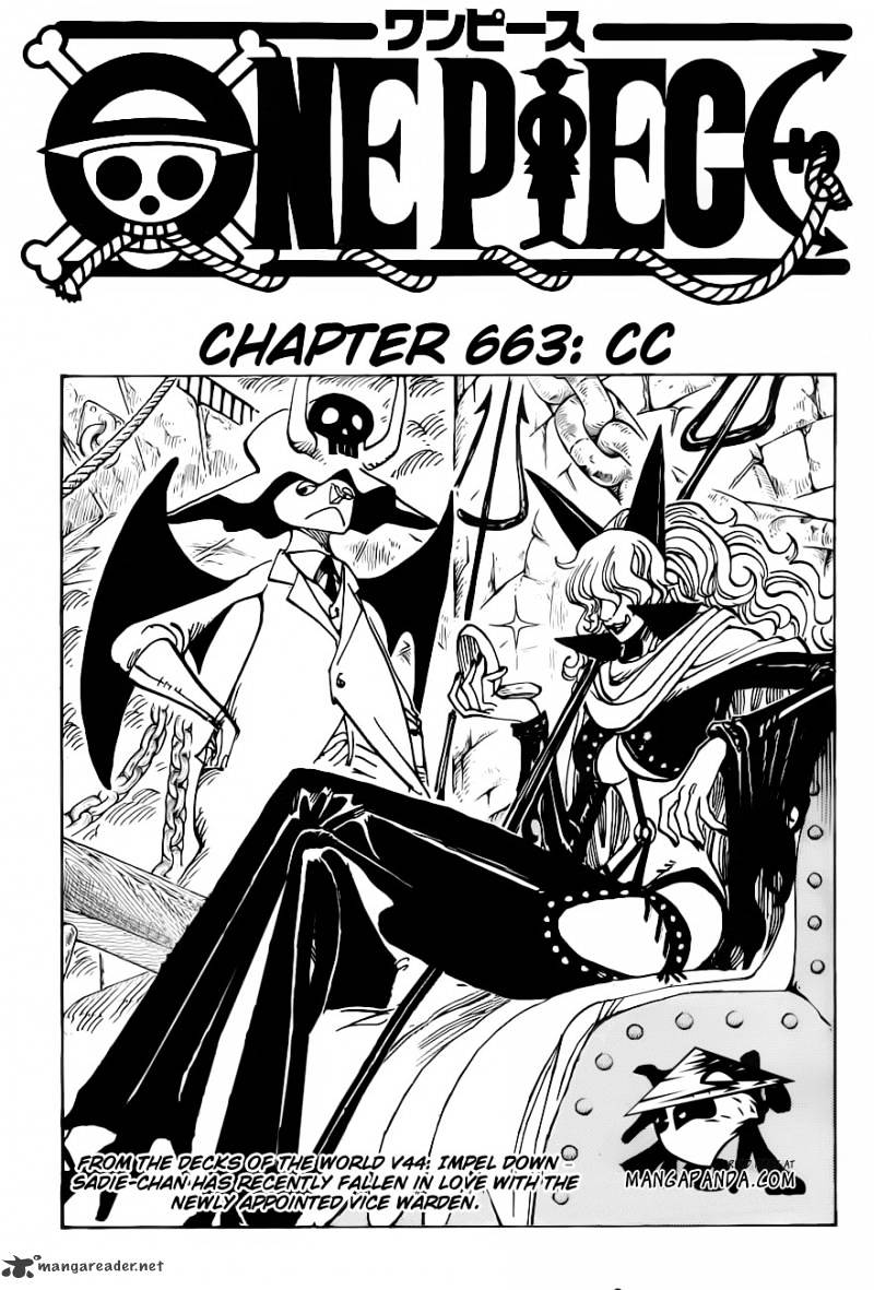 One Piece - Chapter 663 : Cc