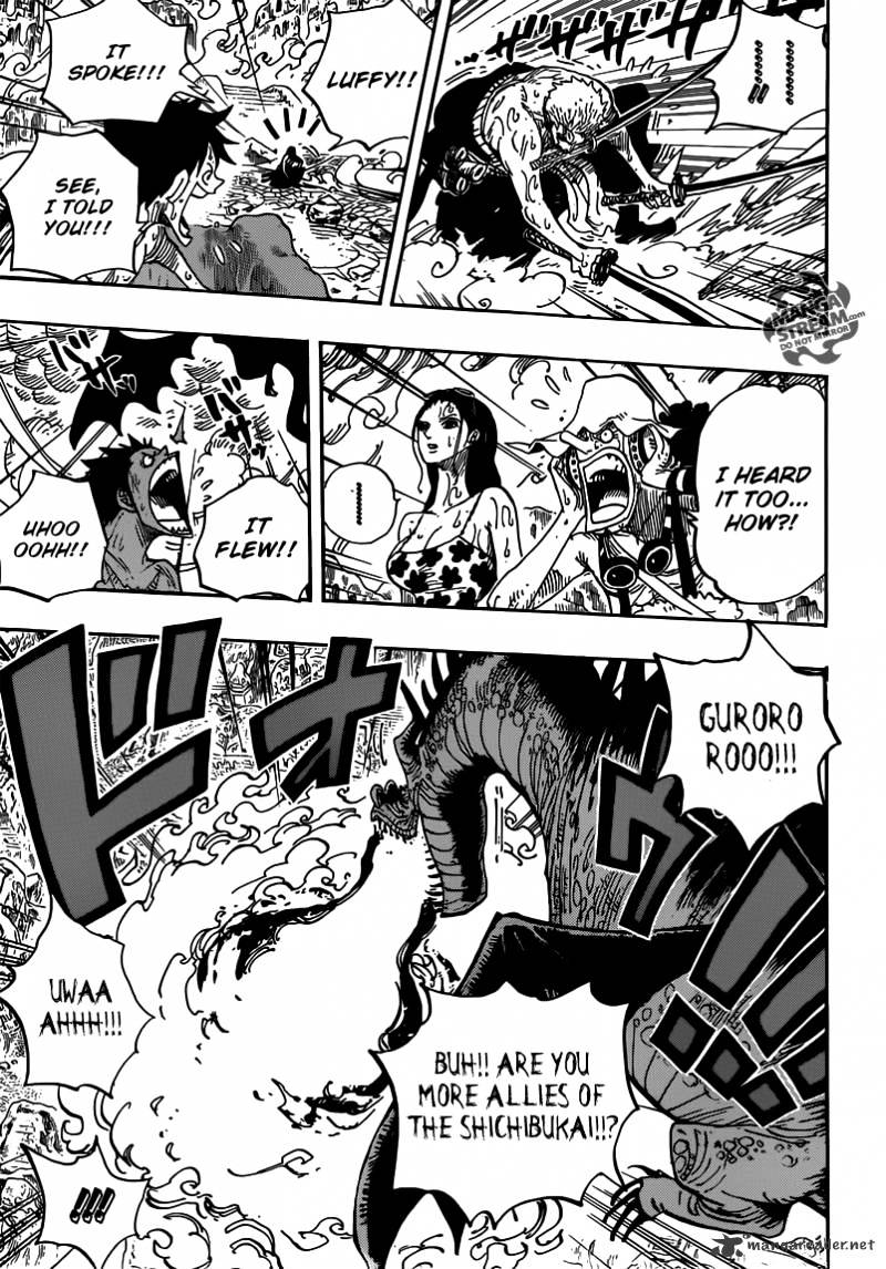 One Piece - Chapter 656 : Adventure On The Burning Island