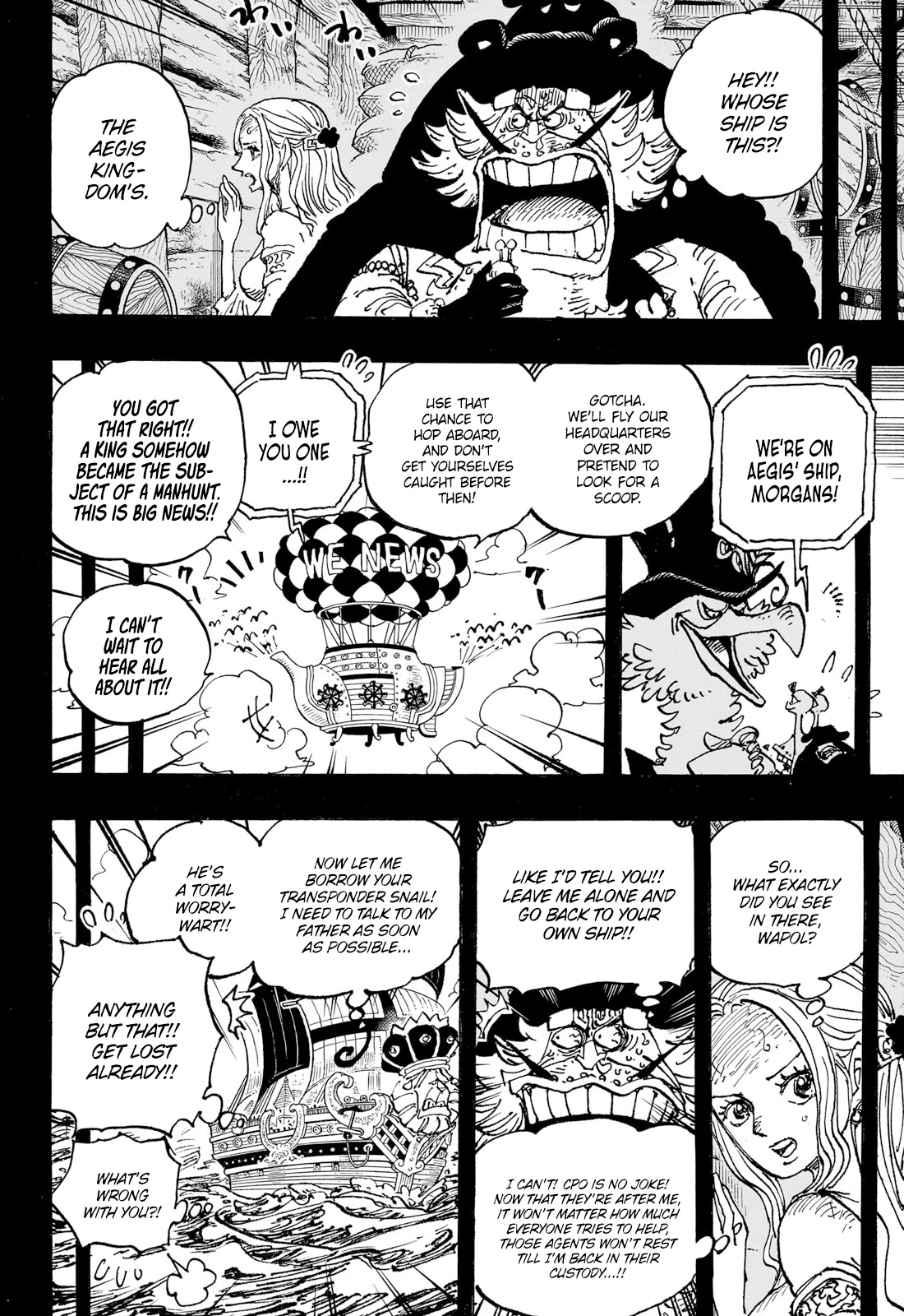 One Piece - Chapter 1086: The Five Elder Planets