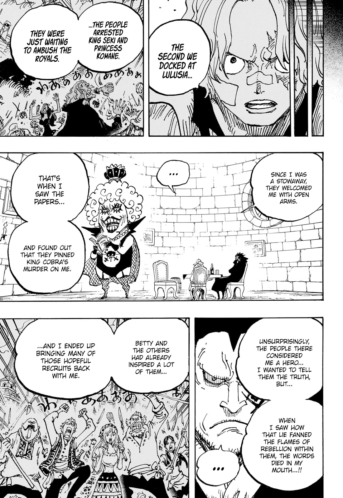 One Piece - Chapter 1086: The Five Elder Planets