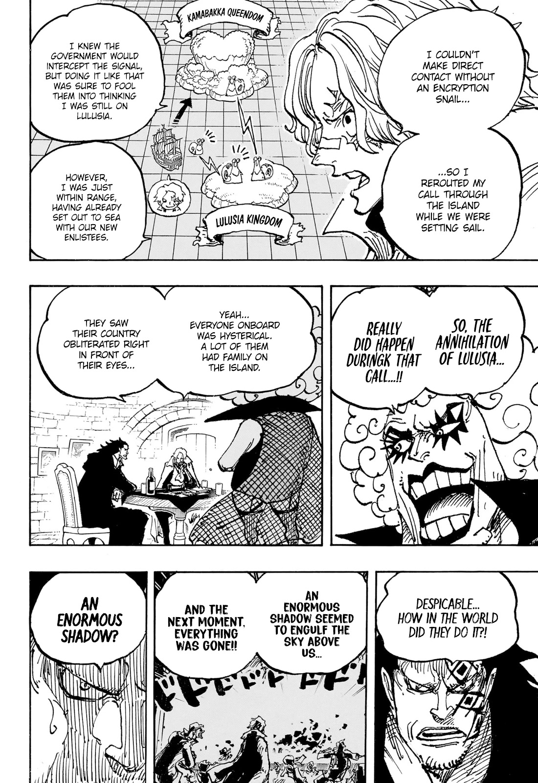 One Piece - Chapter 1086: The Five Elder Planets