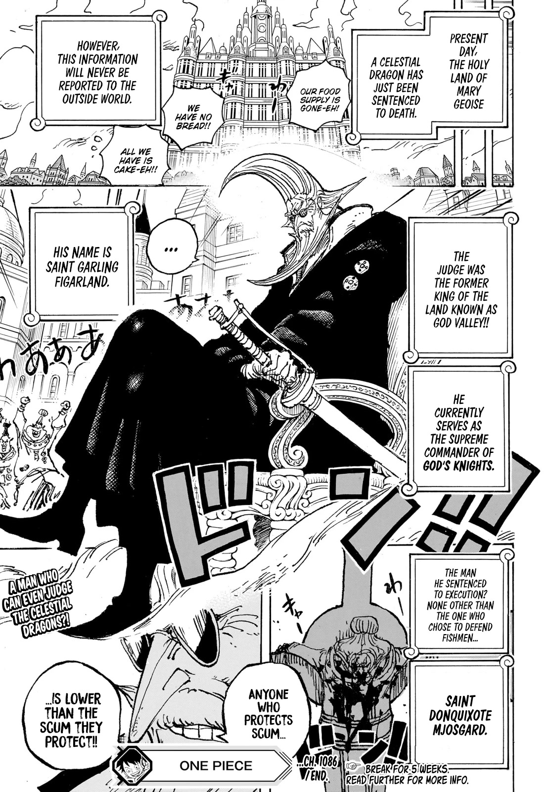 One Piece - Chapter 1086: The Five Elder Planets