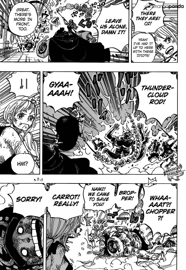 One Piece - Chapter 854 : What Are You Doing!??