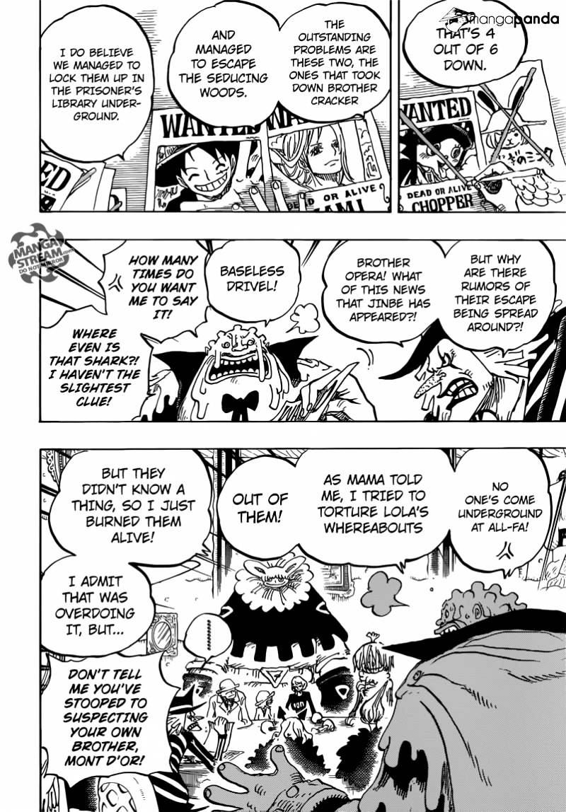 One Piece - Chapter 854 : What Are You Doing!??