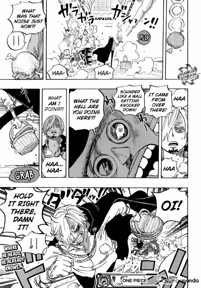 One Piece - Chapter 854 : What Are You Doing!??