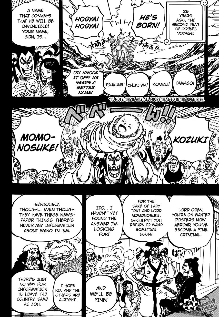 One Piece - Chapter 965: The Kurozumi Plot