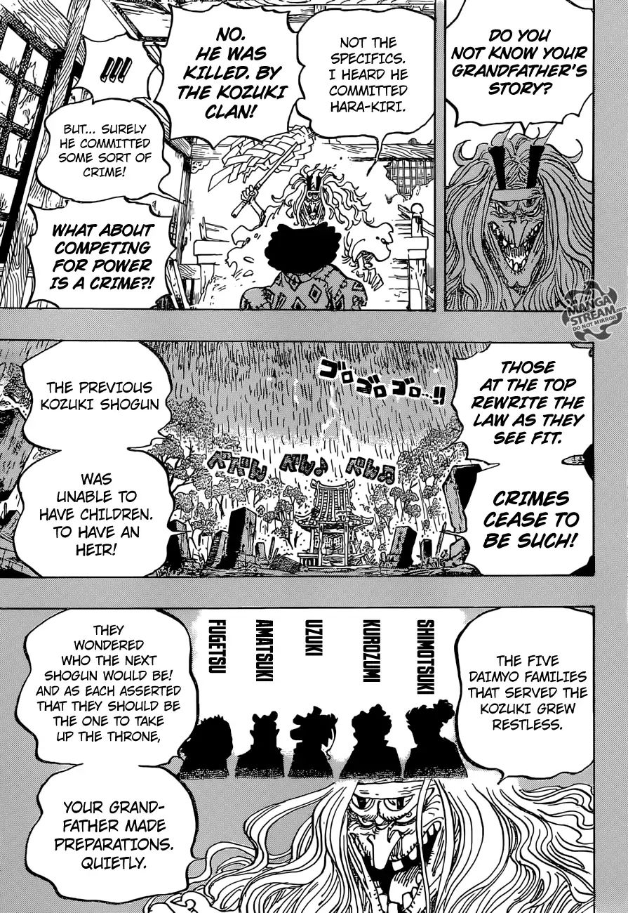 One Piece - Chapter 965: The Kurozumi Plot