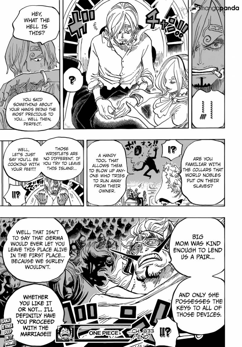 One Piece - Chapter 833 : Vinsmoke Judge