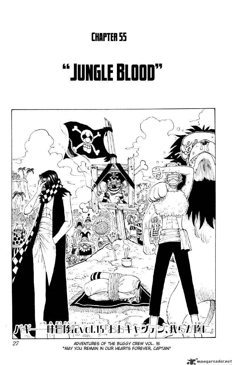 One Piece - Chapter 55 : Jungle Blood