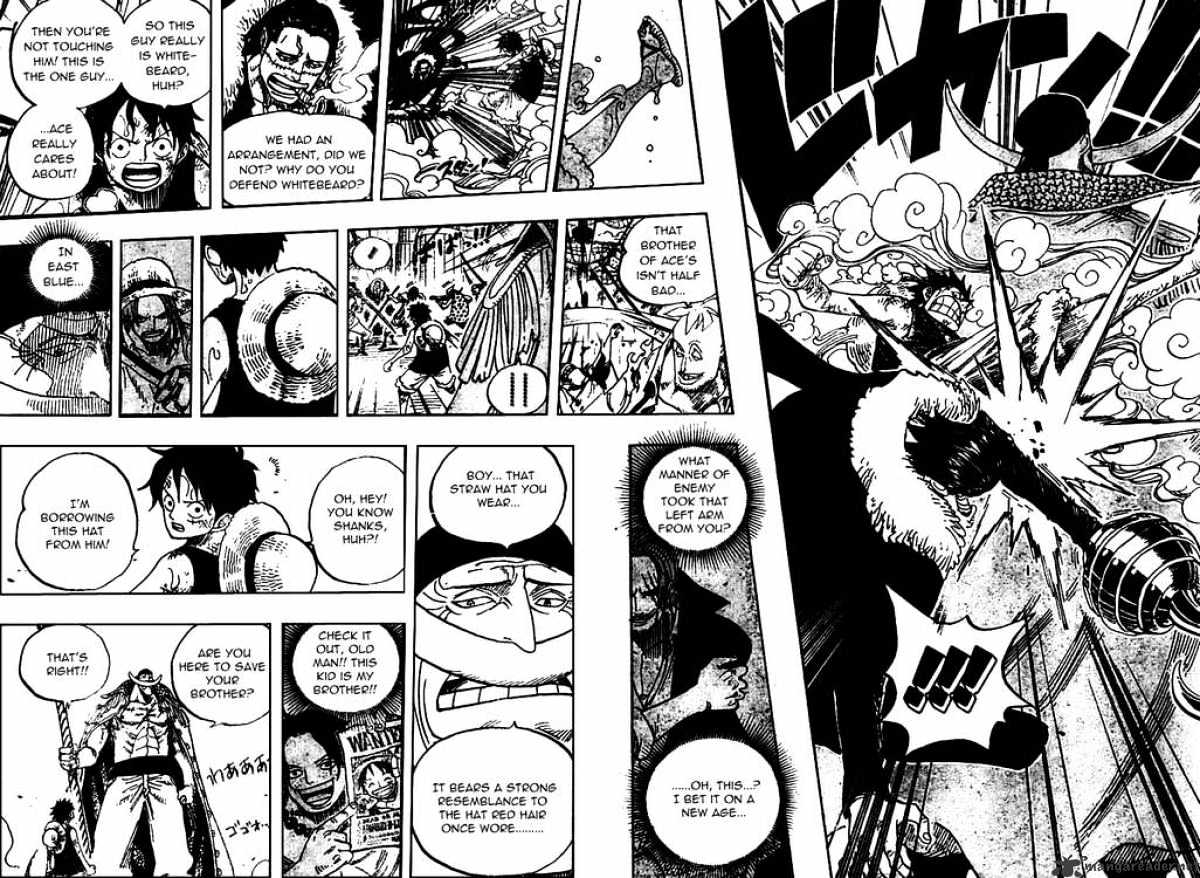 One Piece - Chapter 557 : Luffy And Whitebeard