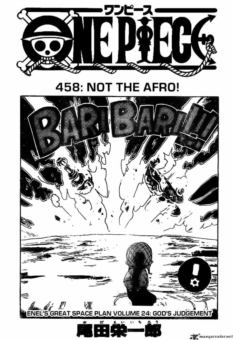 One Piece - Chapter 458 : Not The Afro!