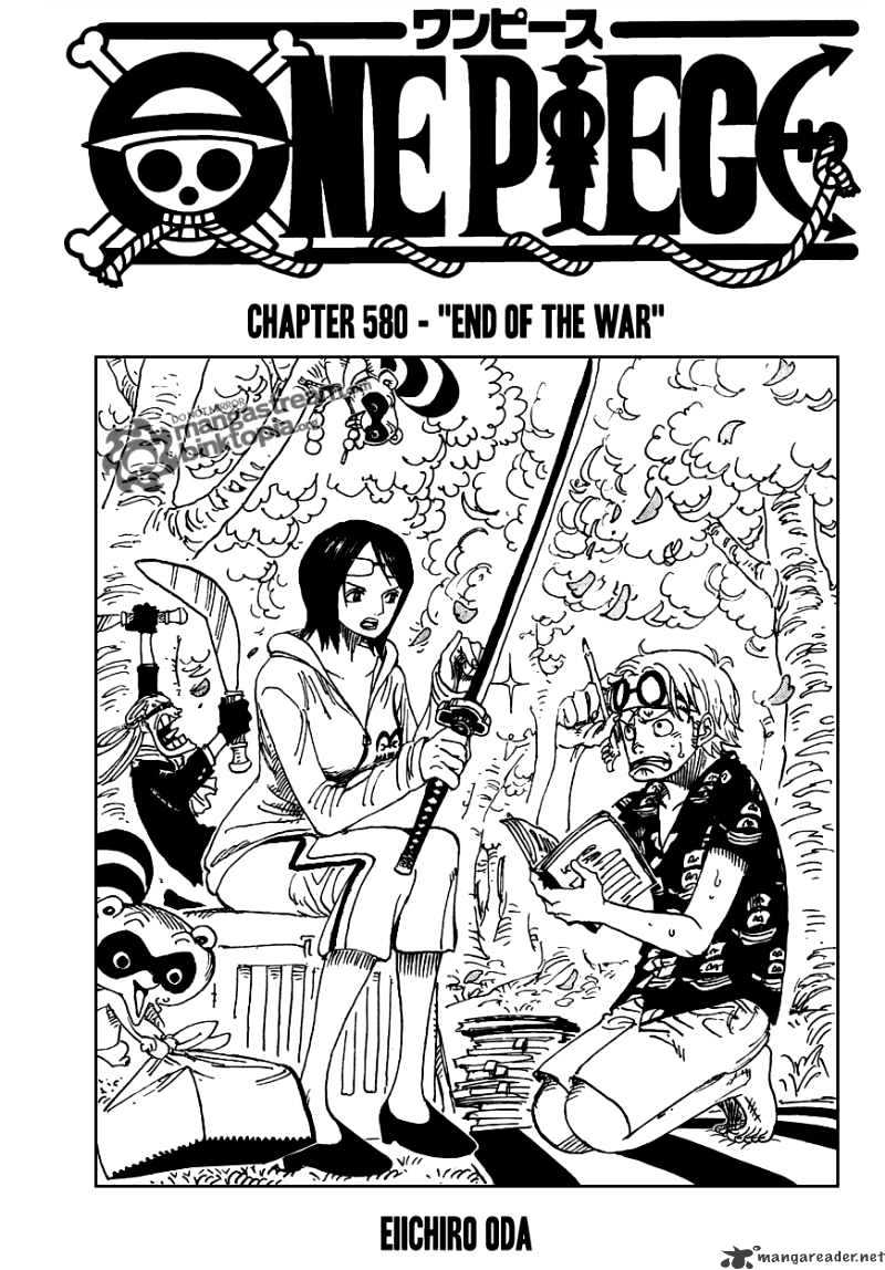 One Piece - Chapter 580 : End Of The War