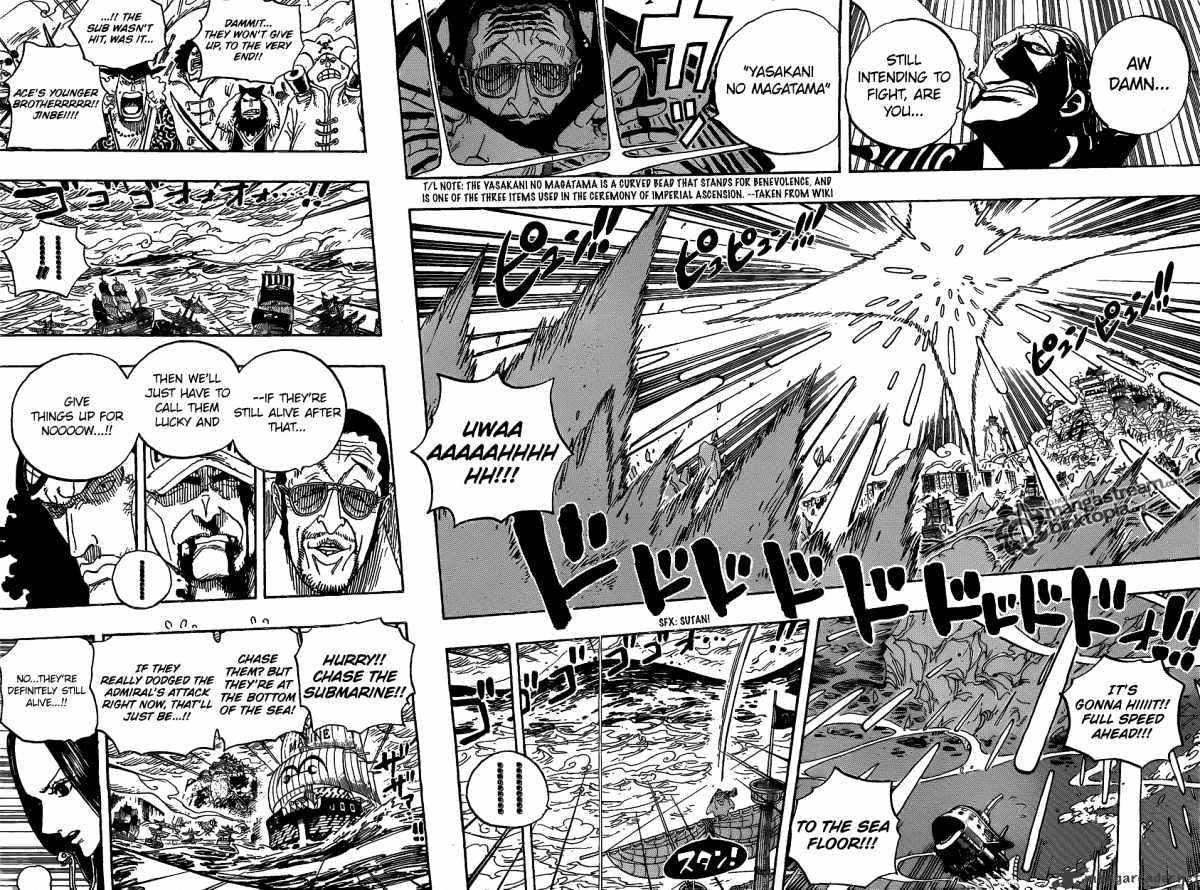 One Piece - Chapter 580 : End Of The War