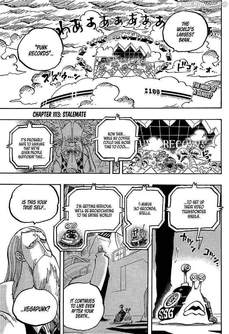 One Piece - Chapter 1113