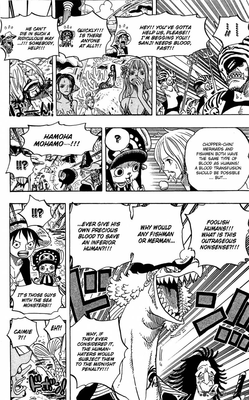 One Piece - Chapter 609 : Adventure On Fishman Island