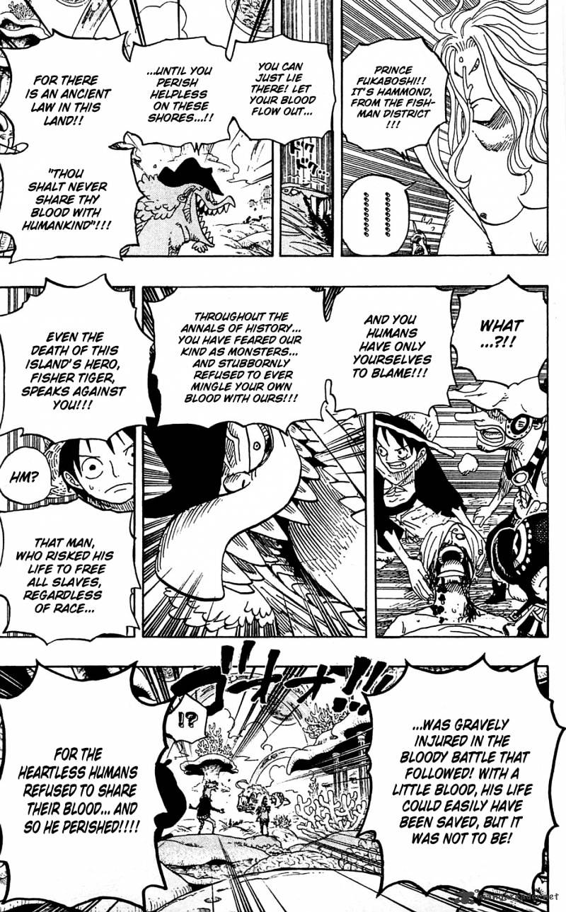 One Piece - Chapter 609 : Adventure On Fishman Island